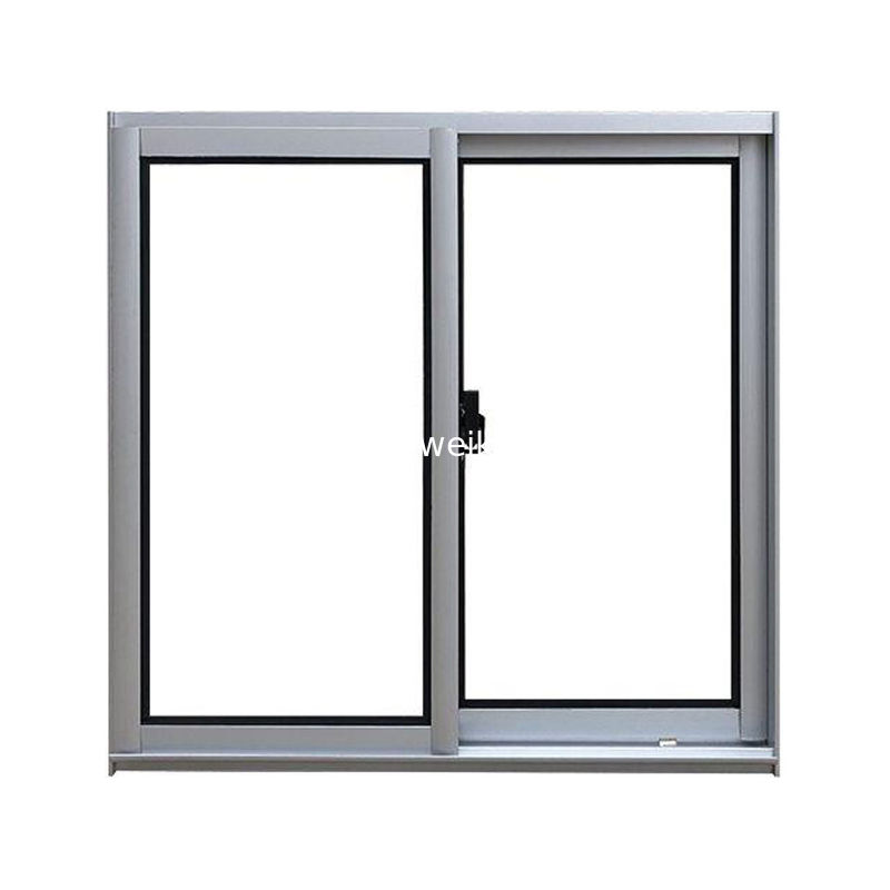 Modern Apartment Aluminium Glass Sliding Doors UPVC Windows With Mesh