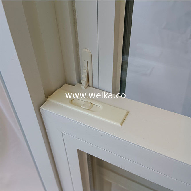 Soundproof Modern UPVC Double Hung Window For Sash And Casement