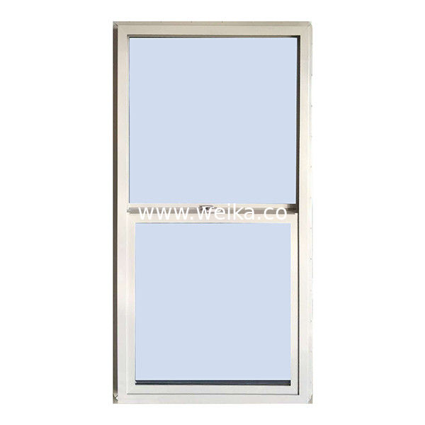 Customized Size UPVC Low-E Glass Vinyl Single Hung Windows Long-Lasting Performance