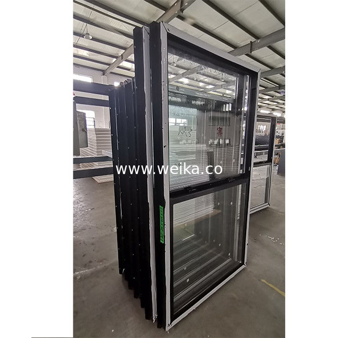 Customized Size UPVC Low-E Glass Vinyl Single Hung Windows Long-Lasting Performance