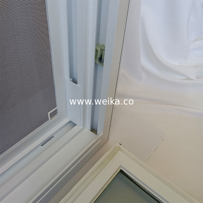 Traditional Villa Vinyl Windows Double / Single Hung UPVC Window