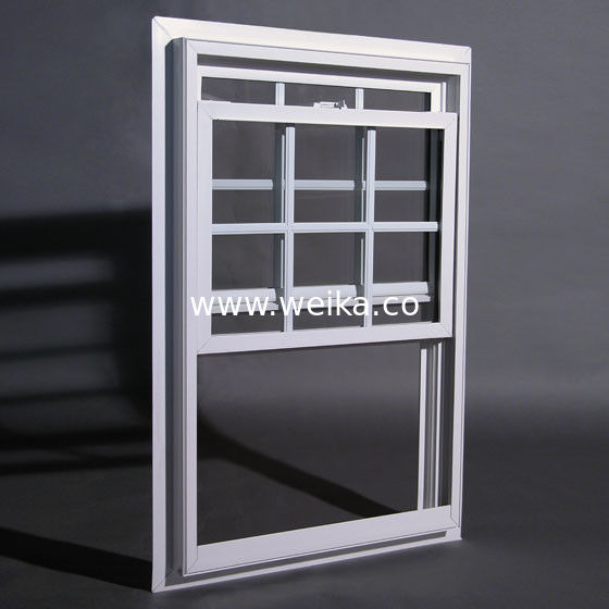 Vertical Sliding Window Lower Sash Single Hung White Vinyl Window 48x60