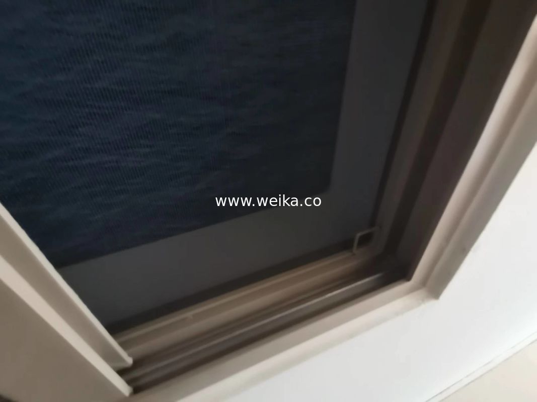 Sliding UPVC Windows And Doors Pvc Upvc Vinyl Plastic Profile Details Fiberglass Fly Screen