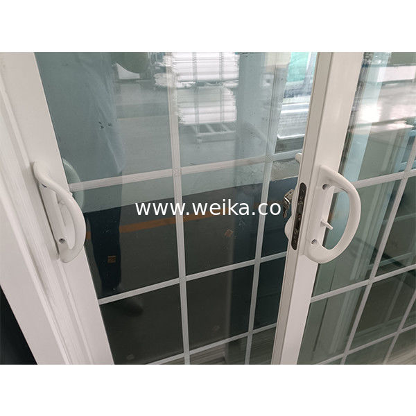 China Factory Direct Sale Upvc Double Sliding Door Select Colors