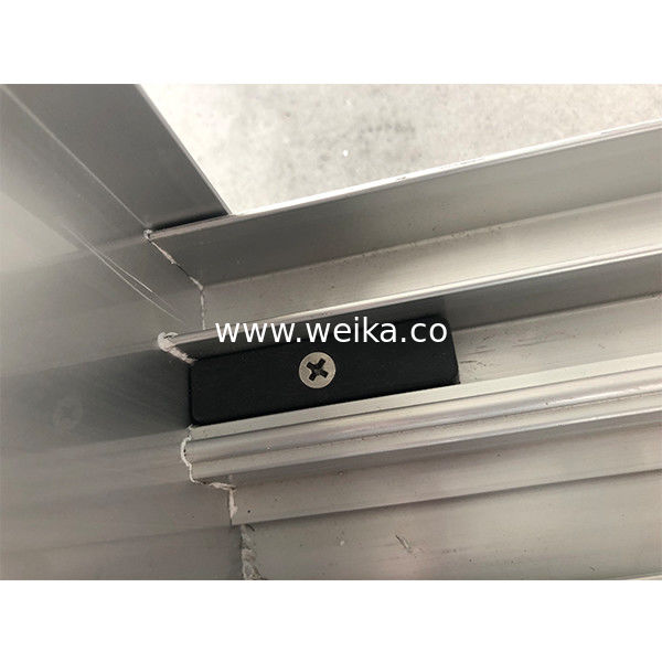 White Sash Aluminum Sliding Window And Door Single Lightweight