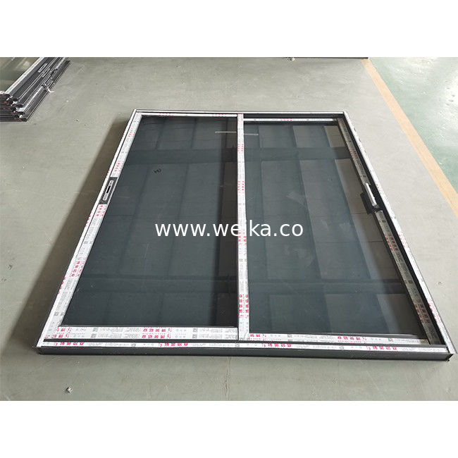 Tempered Glass Modern Sliding Patio Doors Aluminum Grill Sliding Window And Door