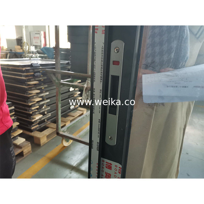 Tempered Glass Modern Sliding Patio Doors Aluminum Grill Sliding Window And Door