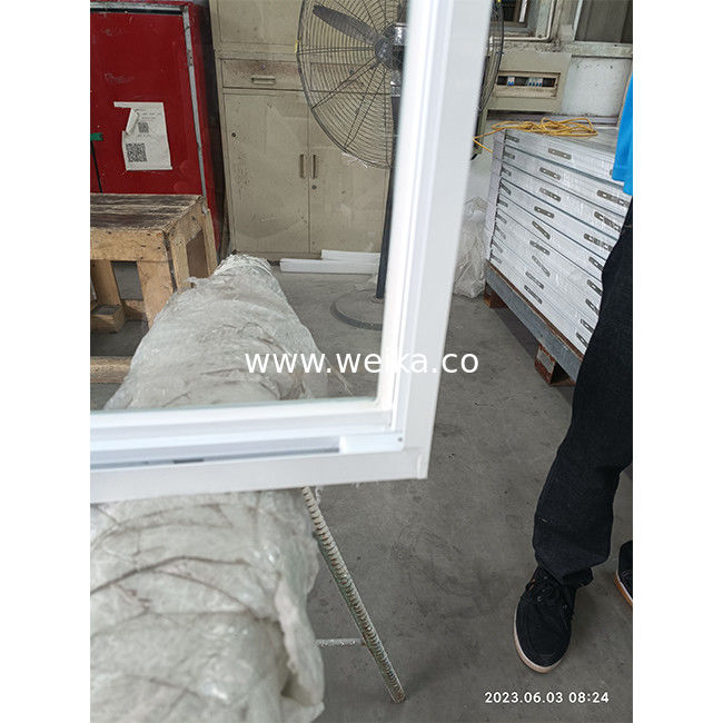 Fiberglass Fly Screen Aluminum Sliding Window And Door High Strength Weika 37 Series