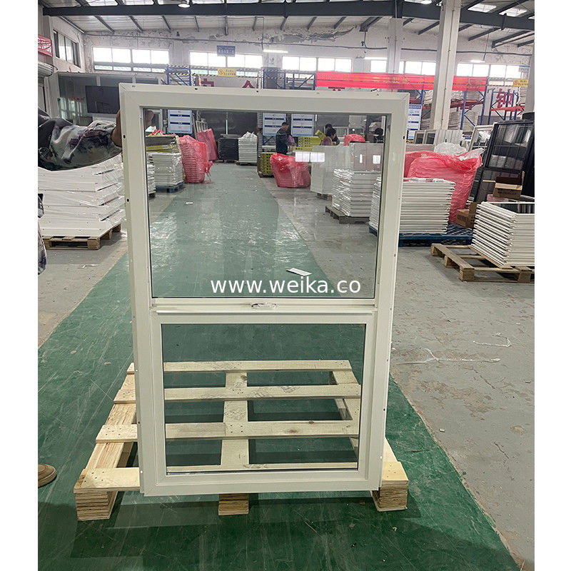 14 Years Production Experience UPVC Single Hung Window And Vertical Sliding With Tilt