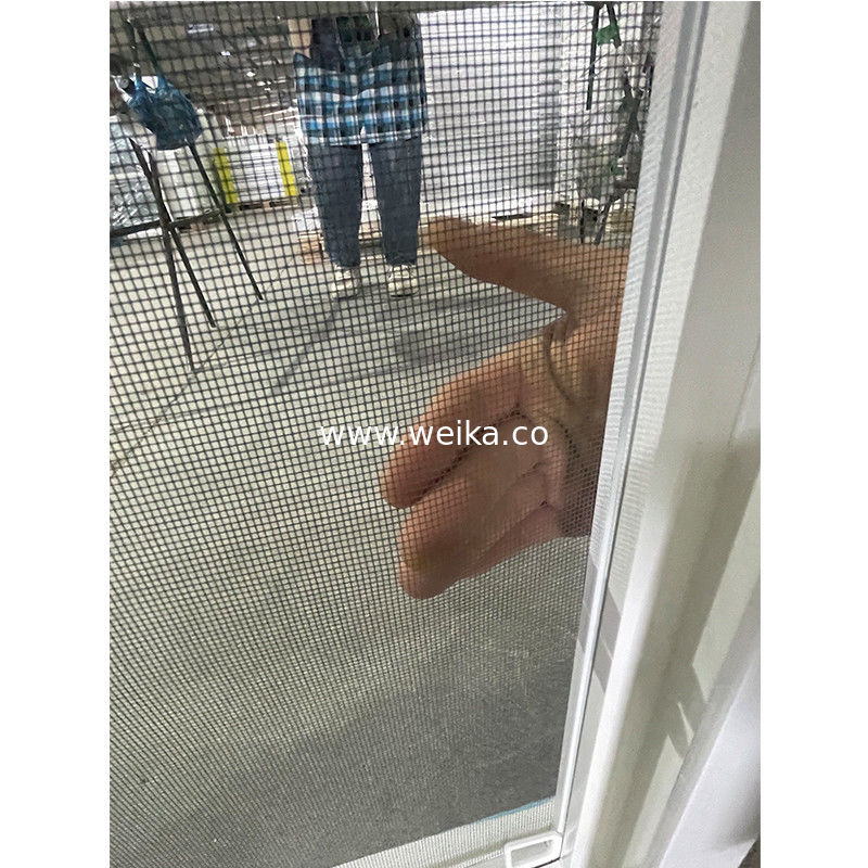 FiberGlass Screen Netting UPVC Sliding Window And Door Integrated Design Of Internal Fan Material