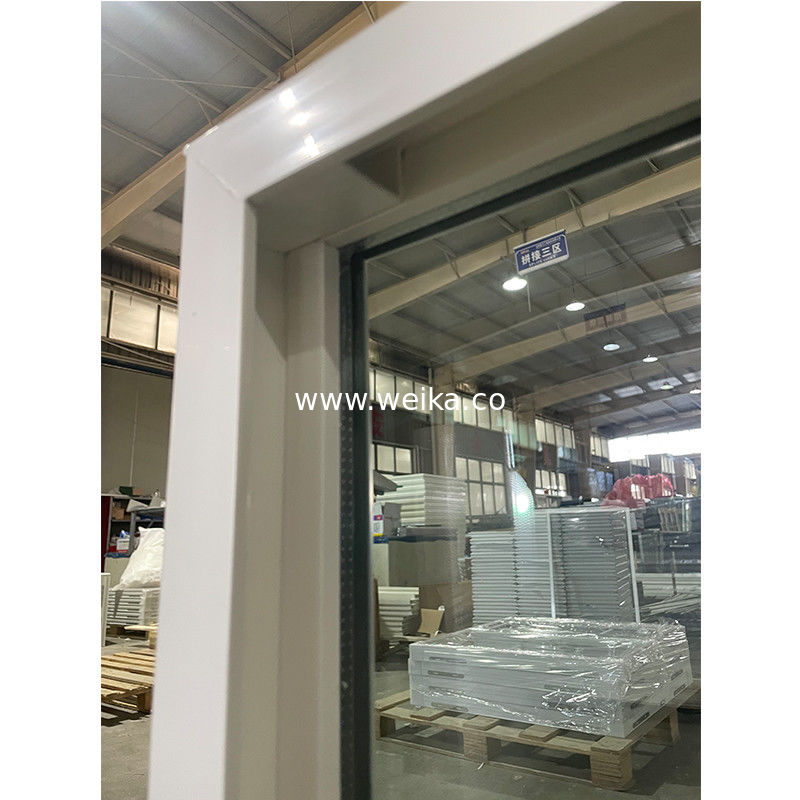 Easy To Maintain UPVC Sliding Window And Door With FiberGlass Screen Netting Material