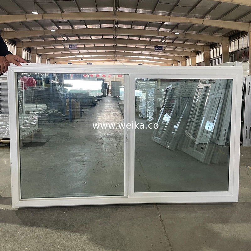 Easy To Maintain UPVC Sliding Window And Door With FiberGlass Screen Netting Material