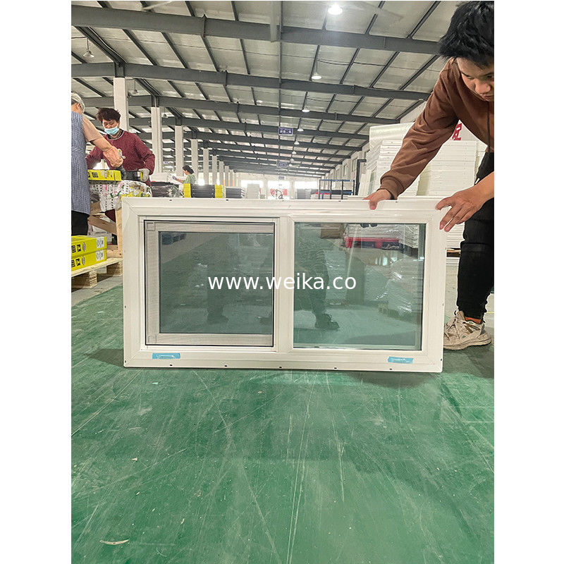 Double-slide Windows For Improved Light Transmission UPVC Sliding Window And Door