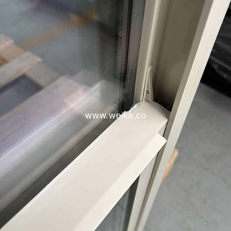 Durable Hardware And Extrusion Profiles Energy UPVC Vinyl Single Hung Windows For Residential Homes