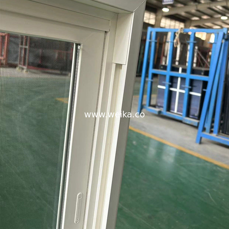 Excellent Weather Resistance and Good Corrosion Resistance UPVC Double Hung Window Sample Accepted