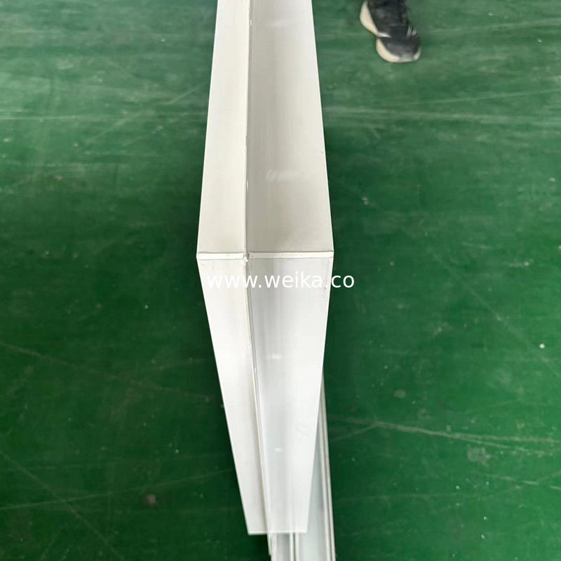 Friction Hinge UPVC Sliding Window And Door Standard Notch Design With Float Glass