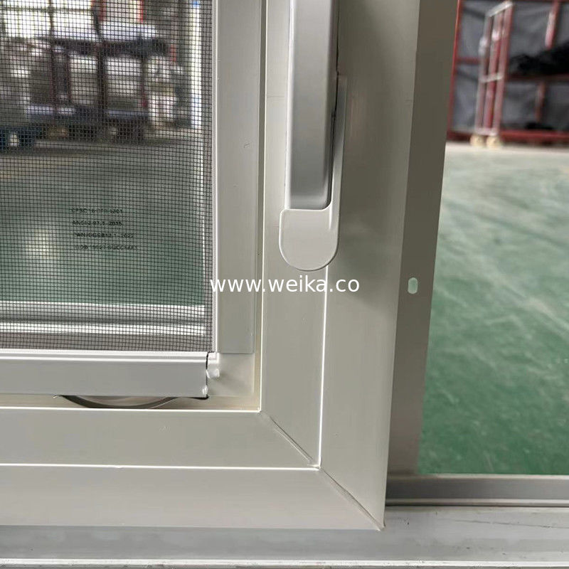Arctic-Grade UPVC Hand Crank Top-Hung Awning Window – Storm-Proof Ventilation & AI-Ready Control