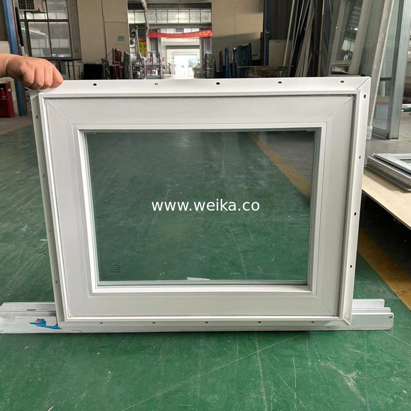 Arctic-Grade UPVC Hand Crank Top-Hung Awning Window – Storm-Proof Ventilation & AI-Ready Control