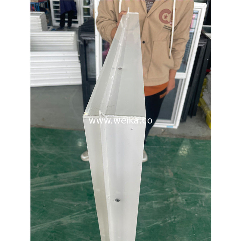 Good Corrosion Resistance UPVC Double Hung Window with Mosquito/Insect Control
