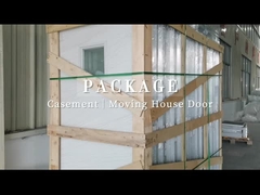 How hinged doors are packaged for shipment？