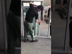 Natural Color Sash Aluminum Sliding Window And Door Touch Lock