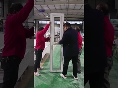 OEM Double Glazed Thermal Break Aluminium Awning Window Top Hung Fixed