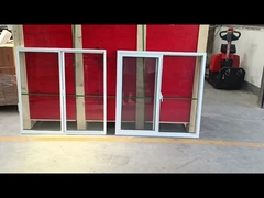 Low Maintenance Cost UPVC Sliding Window And Door High Safety With Grill