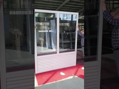 Soundproof Glass Fixed Window With Air Conditioning Vent Decorative Wall Panel System