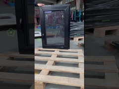 Precision Engineering UPVC vinyl black crank window hand casement America windows