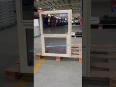 Customizable PVC Hung Windows Apricot Color America Style Any Size