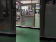 PVC Lower Panel Low-E Glass Top Fixed Sash Single Hung Window Crescent Lock