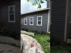 WEIKA 82 uPVC Single Hung Windows Installed in Sunny Cabin